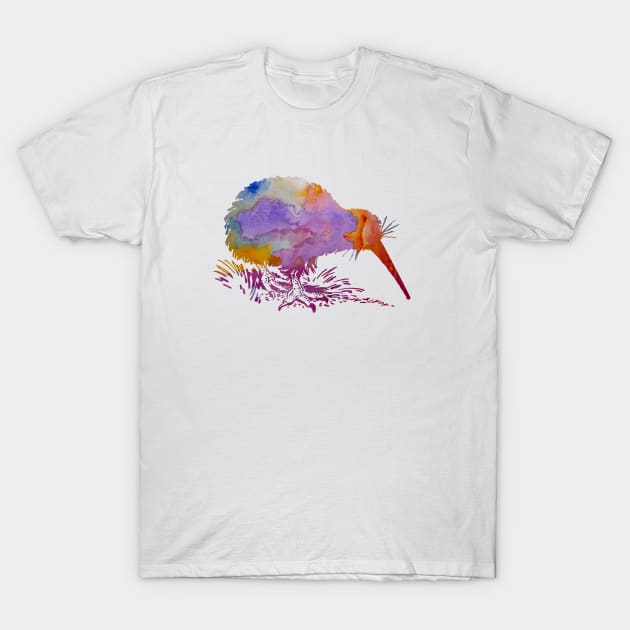 Kiwi Bird T-Shirt by BittenByErmines